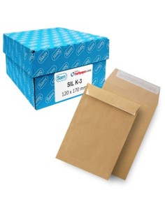C 1000 bolsa kraft salarios silk 3 autoad 120x170mm sam