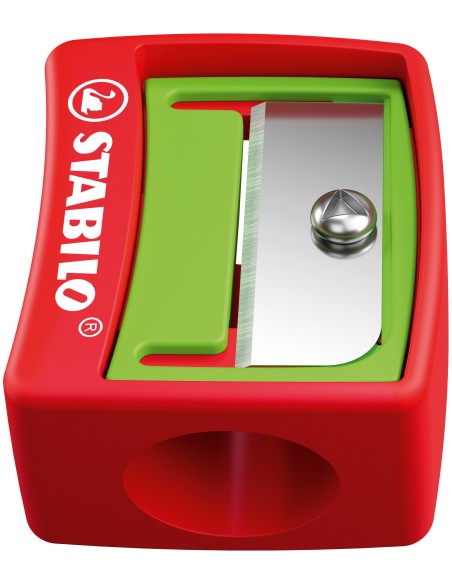 woody 3 in 1 Sacapuntas manual Rojo