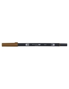 ROTULADOR TOMBOW DOBLE PUNTA PINC. CHOCO - Pack de 6 unidades