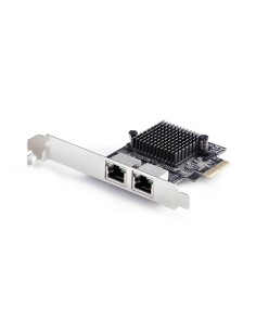 Tarjeta de Red Ethernet PCI Express de 2 Puertos Gigabit 5G - Tarjeta Adaptador Ethernet PCI-E Chipset RTL8126 - Tarjeta LAN 5G/