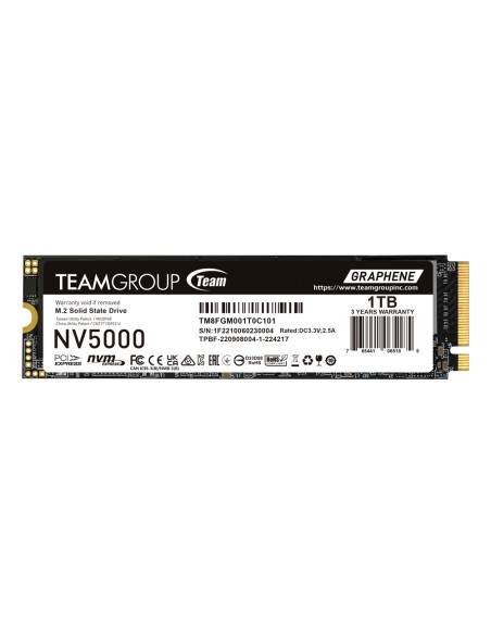 NV5000 1 TB M.2 PCI Express 4.0 NVMe 3D NAND