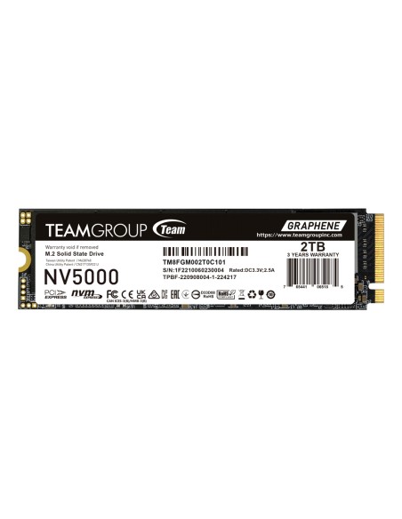 NV5000 2 TB M.2 PCI Express 4.0 NVMe 3D NAND