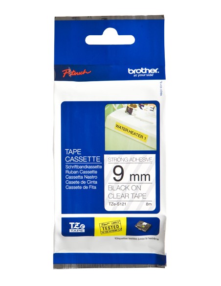 TZe-S121 cinta para impresora de etiquetas TZ