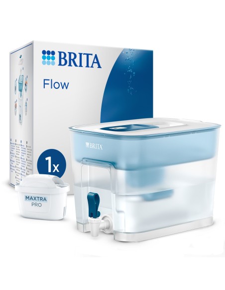 Flow Basic Blue MX PRO Filtro para depósito de agua 8,2 L Azul, Transparente