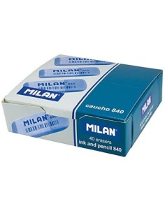 C 40 gomas milan 840 caucho para tinta y lapiz