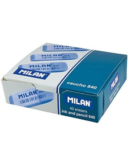 C 40 gomas milan 840 caucho para tinta y lapiz