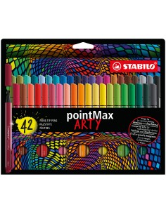 pointMax ARTY rotulador de punta fina Medio Multicolor 42 pieza(s)