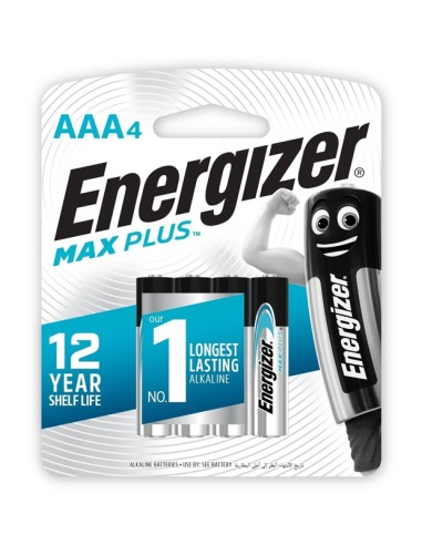 MAXPLUS AAA  4 Pack Batería de un solo uso Alcalino