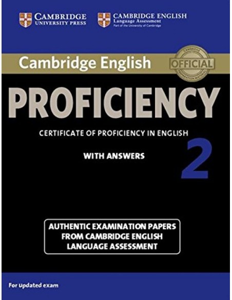 Camb Cert Prof Eng Updated 2 Sb Key