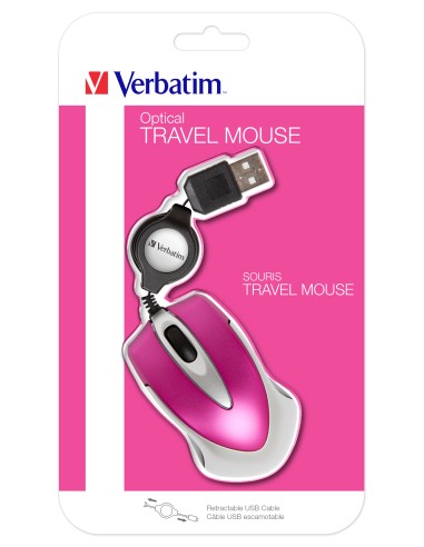 Go Mini ratón USB tipo A Óptico 1000 DPI