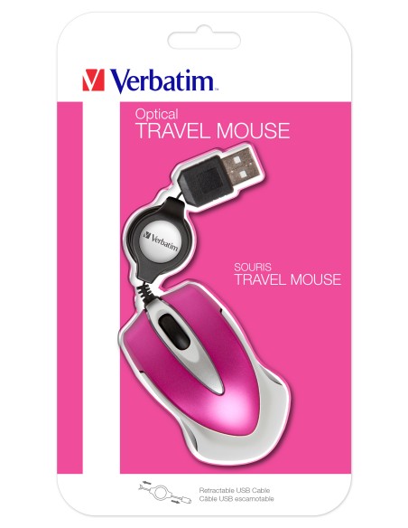 Go Mini ratón USB tipo A Óptico 1000 DPI Go Mini ratón USB tipo A Óptico 1000 DPI