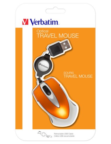 Go Mini ratón USB tipo A Óptico 1000 DPI