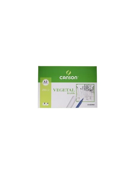 CAJA 250 HOJAS PAPEL VEGETAL A3 95G