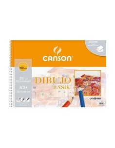 BLOC DIBUJO BASIK PREMIUM 150G A3 20H CON RECUADRO