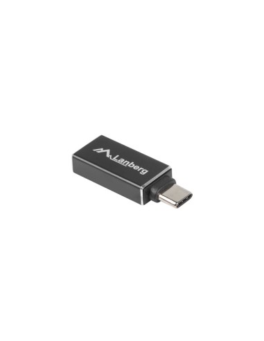 AD-UC-UA-02 cambiador de género para cable USB 3.0 Type C USB 3.0 Type A Negro