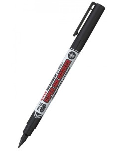 C 12 MARCADOR UNI SUPER INK MARKER NEGRO ROTULADOR TEXTIL