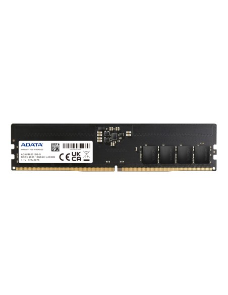 AD5U480016G-S módulo de memoria 16 GB 1 x 16 GB DDR5 4800 MHz ECC
