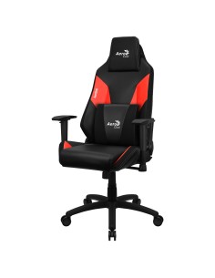 ADMIRALBR Silla Gaming Profesional, Cojines Acolchados, Tecnología Air, Negro/Rojo
