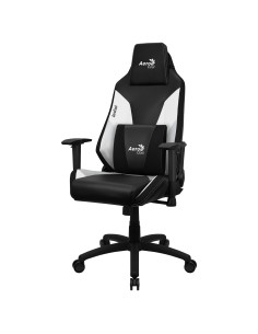 ADMIRALBW Silla Gaming Profesional, Cojines Acolchados, Tecnología Air, Negro/Blanco