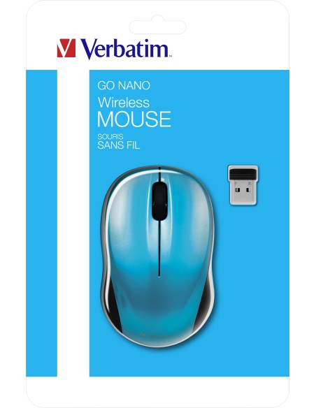 Go Nano ratón Ambidextro RF inalámbrico 1600 DPI Go Nano ratón Ambidextro RF inalámbrico 1600 DPI