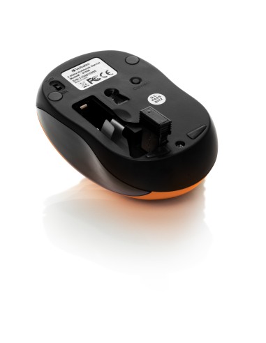 Go Nano ratón Ambidextro RF inalámbrico 1600 DPI