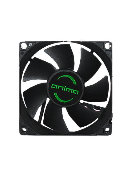 AF8 Ventilador PC 8cm 12V 12dB 7 Aspas 1800 RPM Negro