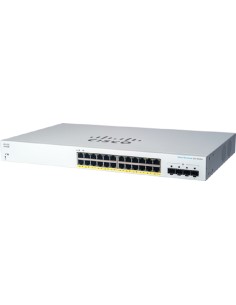 CBS220-24P-4G Gestionado L2 Gigabit Ethernet (10/100/1000) Energía sobre Ethernet (PoE) 1U Blanco