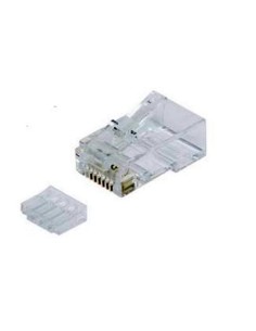 CAT 6 MODULAR PLUG 8P8C 100UNIDADES