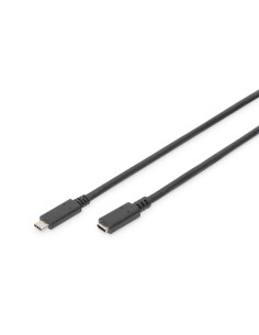 AK-300210-007-S cable USB 0,7 m USB C Negro
