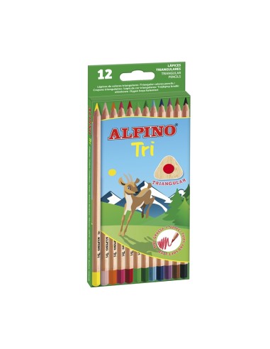 AL000128 lápiz de color Multicolor 12 pieza(s)