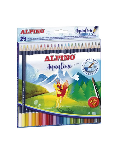 AL000131 lápiz de color Multicolor 24 pieza(s)