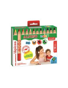 AL000177 laápiz de color Multicolor 12 pieza(s)