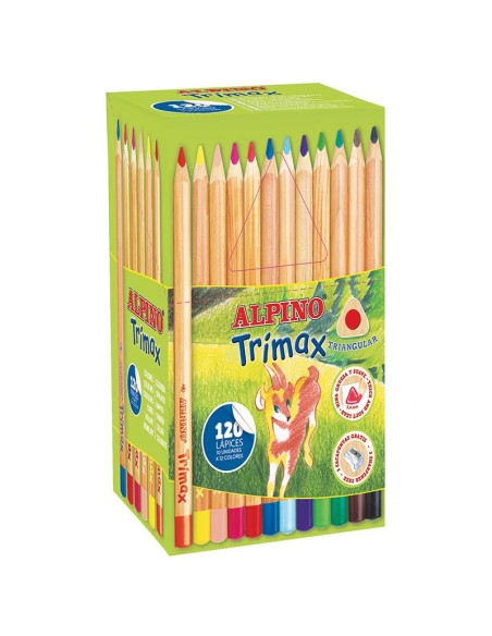 AL000377 lápiz de color Colores surtidos 120 pieza(s)