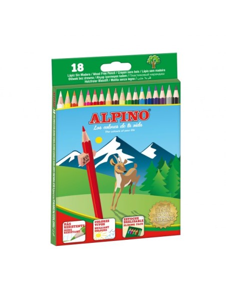 AL010656 laápiz de color 18 pieza(s) Multicolor