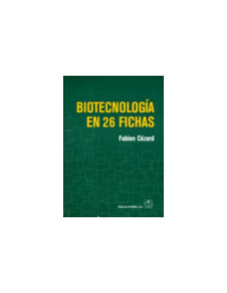 BIOTECNOLOGIA EN 26 FICHAS