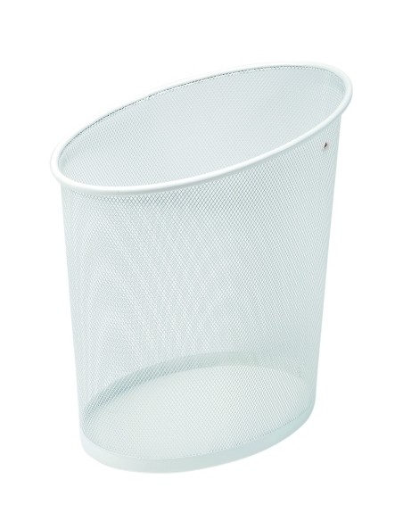 PAPELERA ALBA REJILLA BLANCO