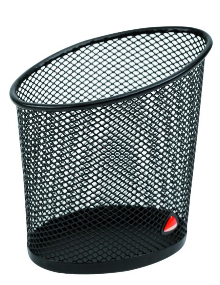 ARCHIVO 2000 PORTALÁPICES DE REJILLA MESH ALBA GRAN CAPACIDAD 105X70X105 MM NEGRO