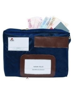 BOLSA VALIJA ALBA 27x18cm AZUL