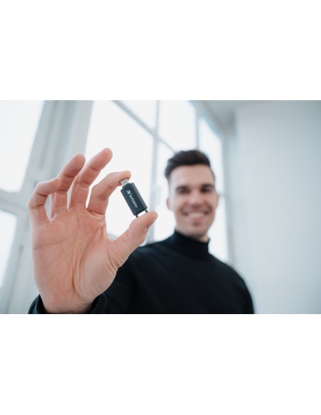 Store 'n' Go unidad flash USB 64 GB USB Tipo C 3.2 Gen 1 (3.1 Gen 1) Negro