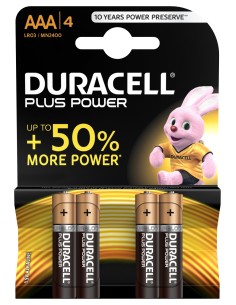 Plus Power Batería de un solo uso AAA Alcalino