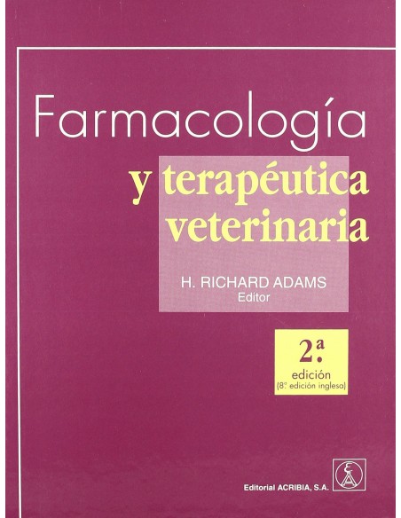 FARMACOLOGIA TERAPEUTICA VETERINARIA