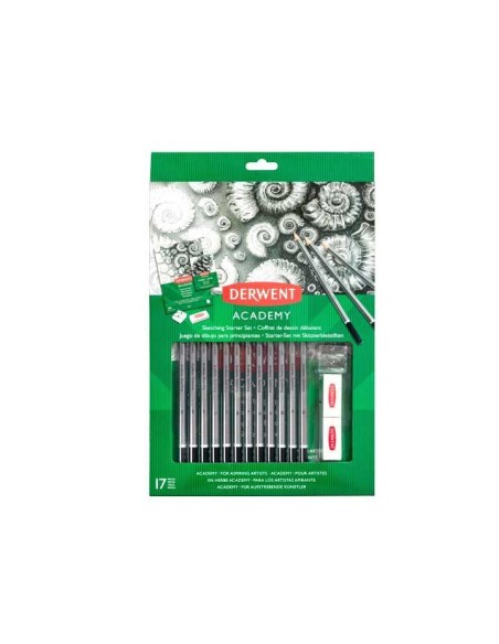 SET 12 LAPICES DERWENT INICIO SKETCHING