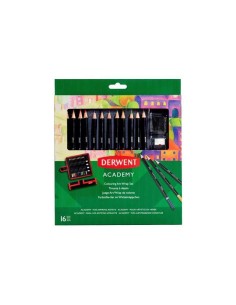 SET 12 LAPICES COLORES DERWENT ACADEMY+EST.