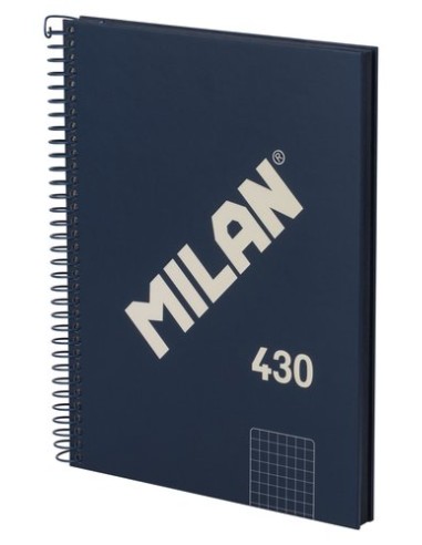 CUAD. ESP MILAN A5 80F 5X5 AZUL
