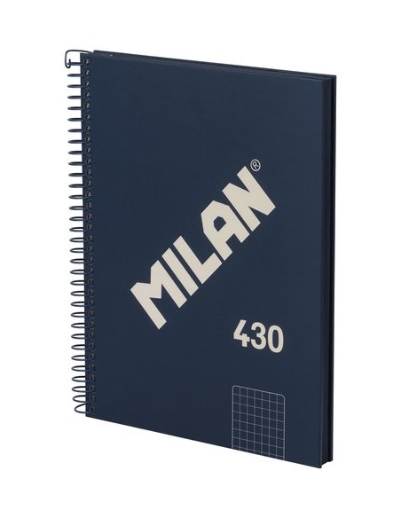 CUAD. ESP MILAN A5 80F 5X5 AZUL
