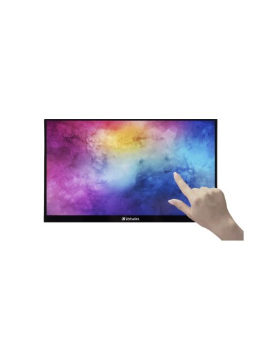 49591 pantalla para PC 35,6 cm (14") 1920 x 1080 Pixeles Full HD LCD Pantalla táctil Negro