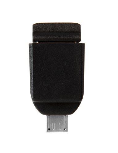Nano - Unidad USB de 16 GB con adaptador Micro USB - Negro