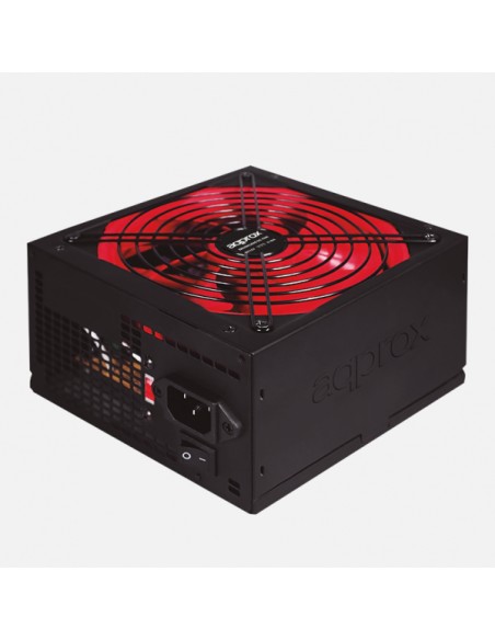 FUENTE ALIM. GAMING ATX 800W unidad de fuente de alimentación 20+4 pin ATX Negro, Rojo