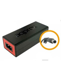 appA01 adaptador e inversor de corriente Interior 90 W Negro, Rojo