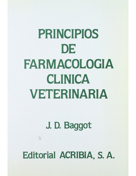 PRINCIPIOS DE FARMACOLOGIA CLINICA VETERINARIA